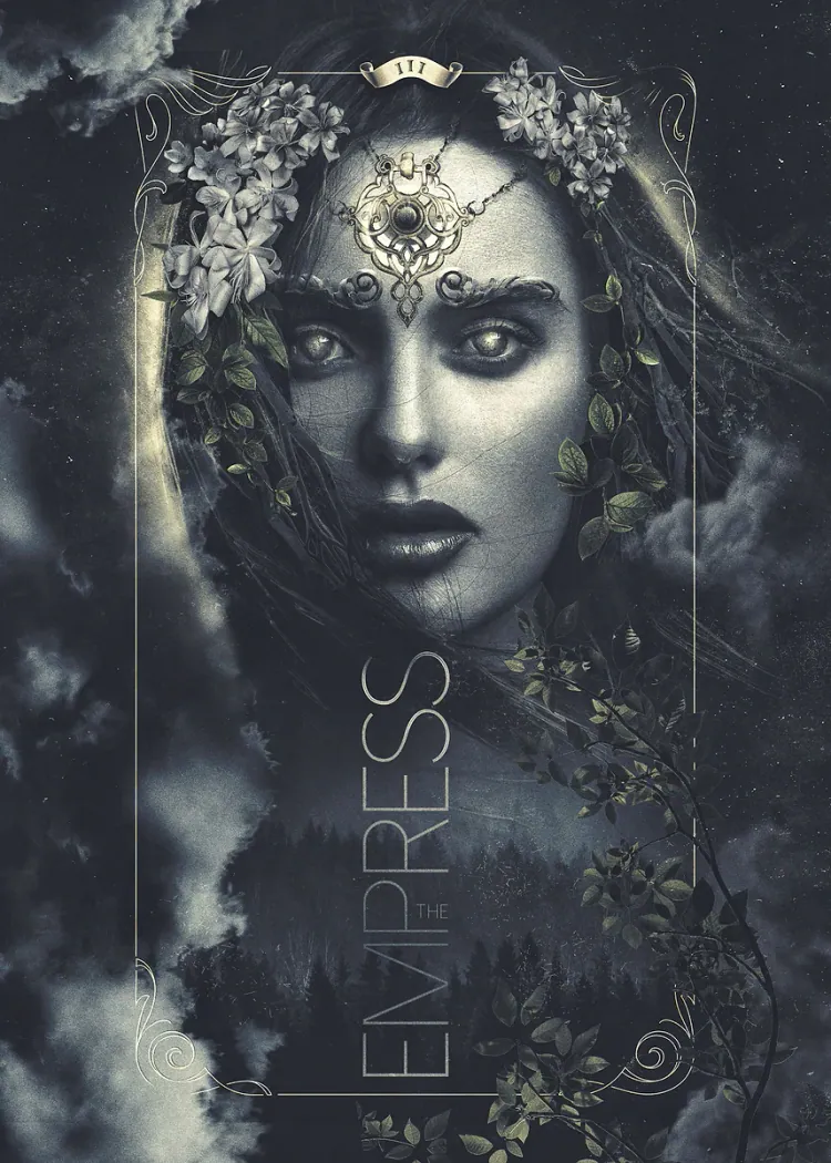 lumi-boards-art-62c2cd98ac3771ae LumiPoster — التاروت — الإمبراطورة - الصورة 1