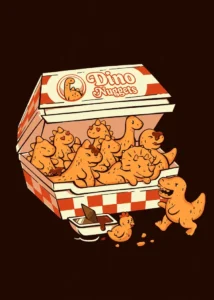LumiPoster — Dinosaur nuggets