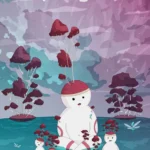 LumiPoster — Spirits in the pink forest