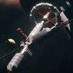 LumiPoster — Interplanetary space station