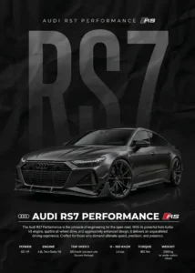 LumiPoster — Audi RS7 Performance