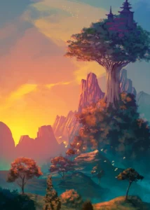 LumiPoster — Temple beyond imagination