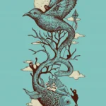 LumiPoster — Between sky and water