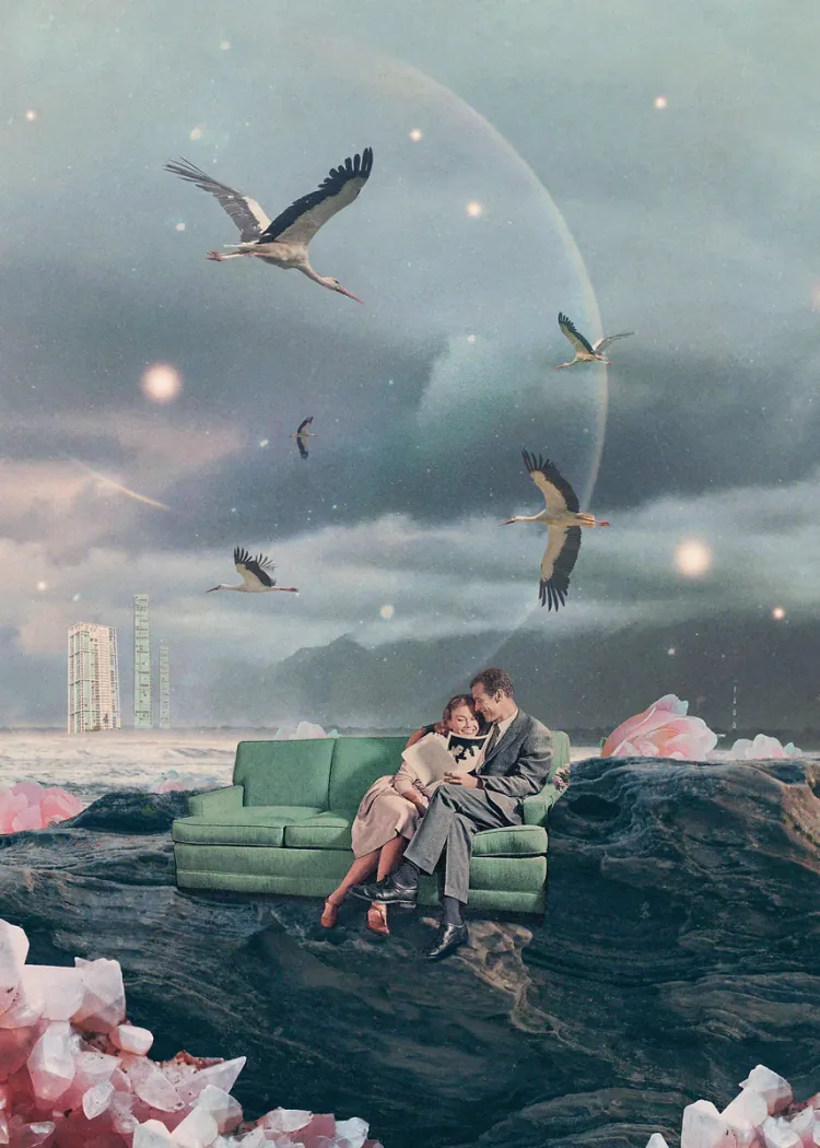 lumi-boards-art-7c27b4f77ad5e4af-1.webp LumiPoster — A dream on a starry beach - Image 1