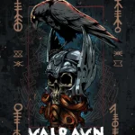 LumiPoster — Valraven - raven and skull
