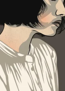 LumiPoster — Portrait with classic lines