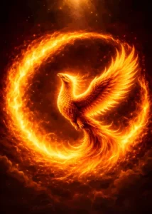 LumiPoster — Phoenix - ring of fire