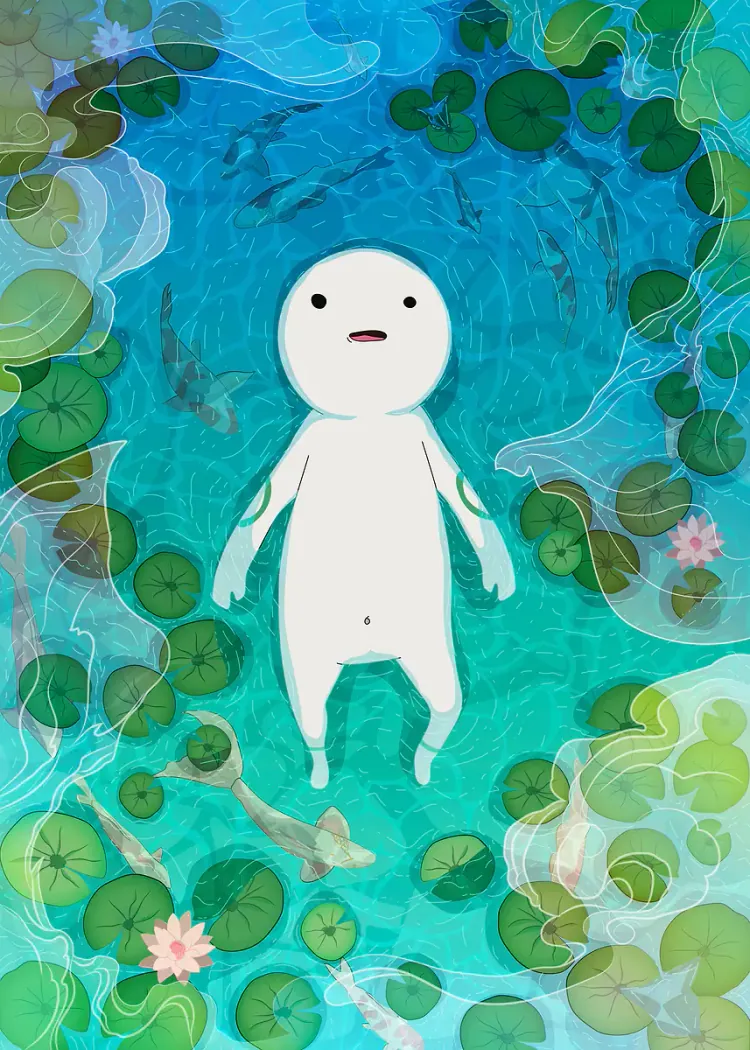 lumi-boards-art-93fa39e6f53d25e4-1.webp LumiPoster — Float between leaves of water - Image 1