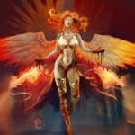 LumiPoster — Guardian of the Wings of Fire