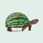 LumiPoster — Watermelon turtle
