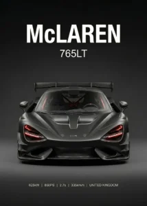 LumiPoster — McLaren 765LT