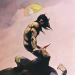 LumiPoster — Warrior at moonrise