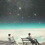 LumiPoster — Two seats under the galactic sky