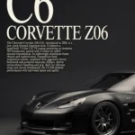 LumiPoster — Corvette C6 Z06