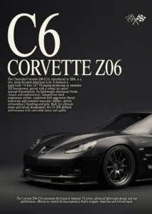 LumiPoster — Corvette C6 Z06
