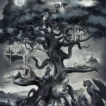 LumiPoster — Tree of Worlds and Crows