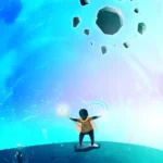 LumiPoster — فتى وأحجار كونية