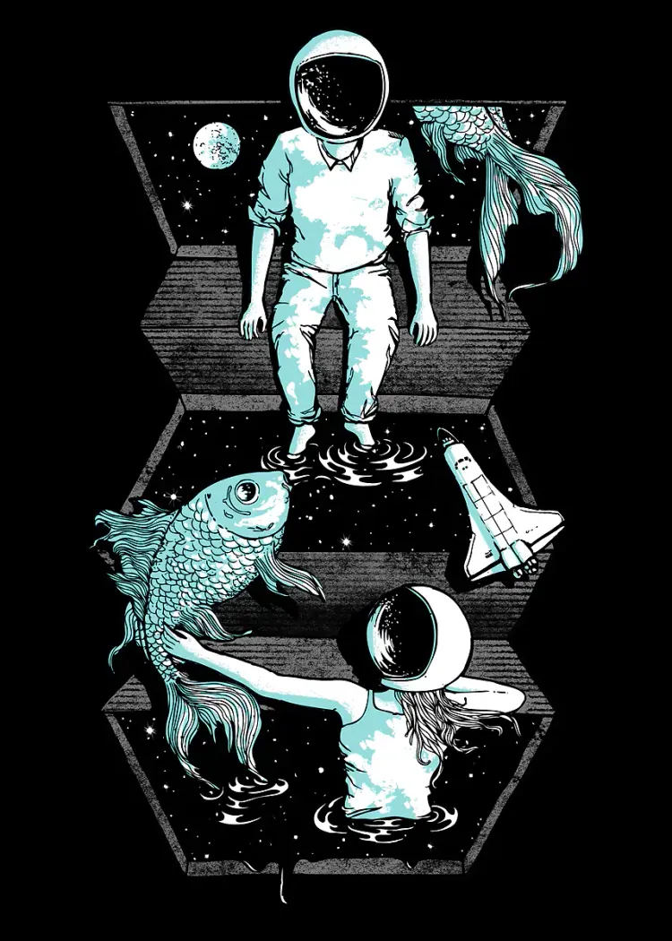 lumi-boards-art-b22e1a507055b4ed-1.webp LumiPoster — A traveler between space and ocean - Image 1