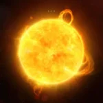 LumiPoster — الشمس وتوهجاتها