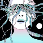 LumiPoster — Jellyfish and space portrait