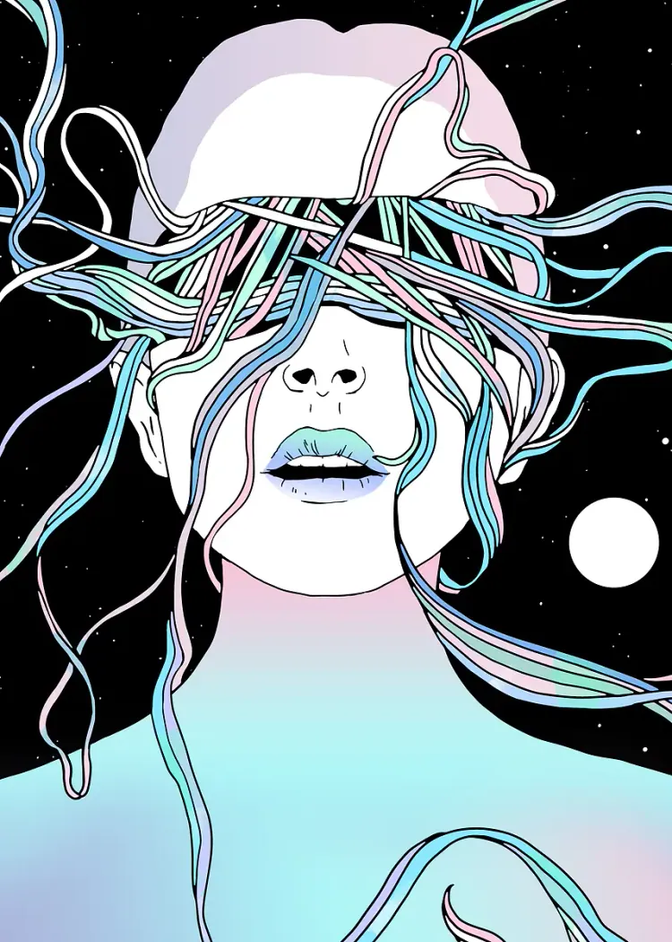 lumi-boards-art-b5082dbb1b316fd8-1.webp LumiPoster — Jellyfish and space portrait - Image 1