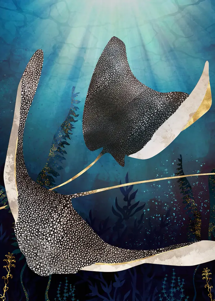 lumi-boards-art-b5fbf0efe17e2f91-1.webp LumiPoster — Deep sea rays - Image 1