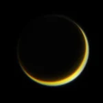 LumiPoster — A bright crescent of a dark planet