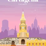 LumiPoster — Cartagena travel poster