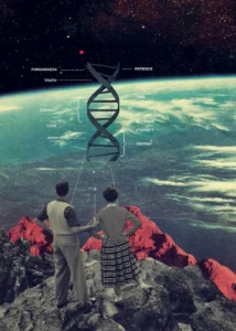 LumiPoster — A journey into the space of life