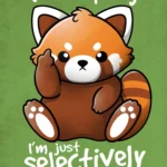 LumiPoster — Red panda — sociable temperament