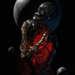 LumiPoster — عناق تحت أقمار مظلمة