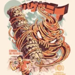LumiPoster — Spaghetti monster in town