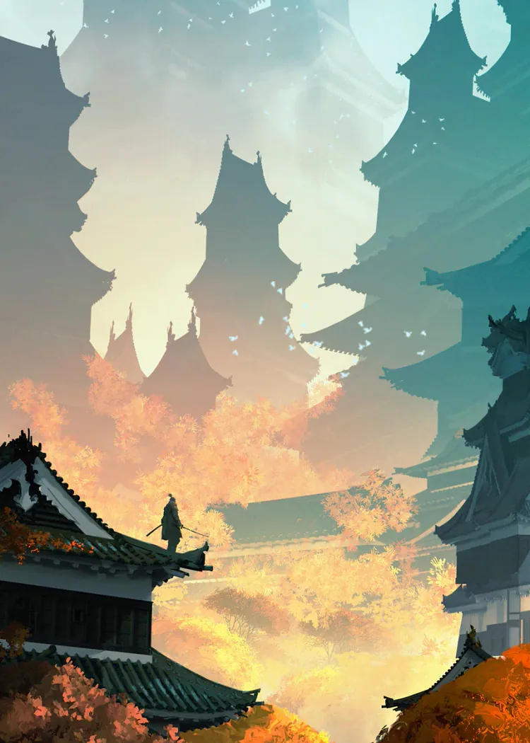 lumi-boards-art-c735e5b96be36654-1.webp LumiPoster — A city of temples and fog - Image 1