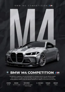 LumiPoster — BMW M4 Competition