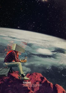 LumiPoster — A traveler on the edge of the universe