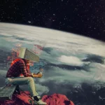 LumiPoster — مسافر على حافة الكون