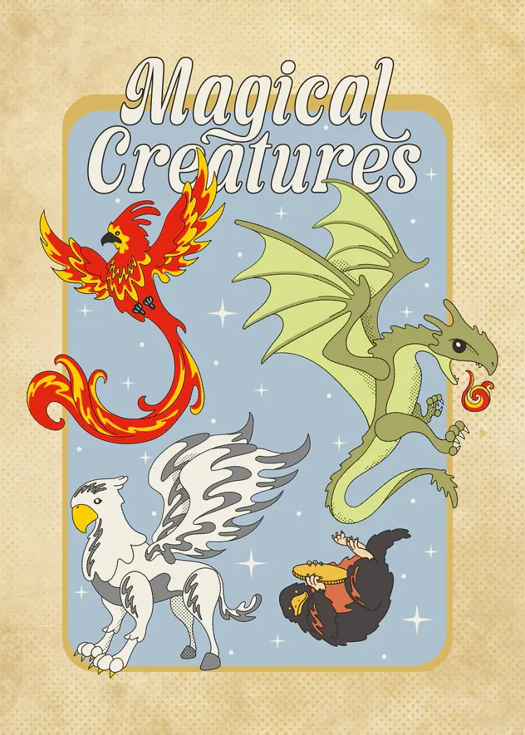 lumi-boards-art-cb3e21c3413eefbe-1.webp LumiPoster — Magical Creatures — Gentle World - Image 1