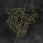 LumiPoster — ثور ودب بخطوط ذهبية