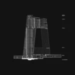 LumiPoster — مقر تلفزيون الصين - مخطط معماري