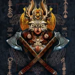LumiPoster — Valkyrie - Nordic Myths