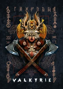 LumiPoster — Valkyrie - Nordic Myths