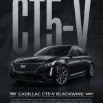 LumiPoster — كاديلاك CT5-V بلاك وينغ