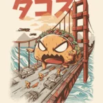 LumiPoster — Taco and bridge monster