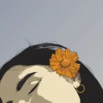 LumiPoster — Portrait of a sunflower