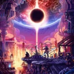 LumiPoster — City under eclipse