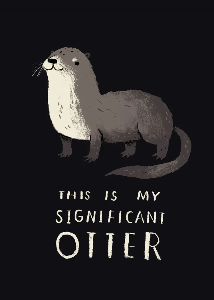 lumi-boards-art-dbc17ac48047ce63-1.webp LumiPoster — Cute otter - Image 1