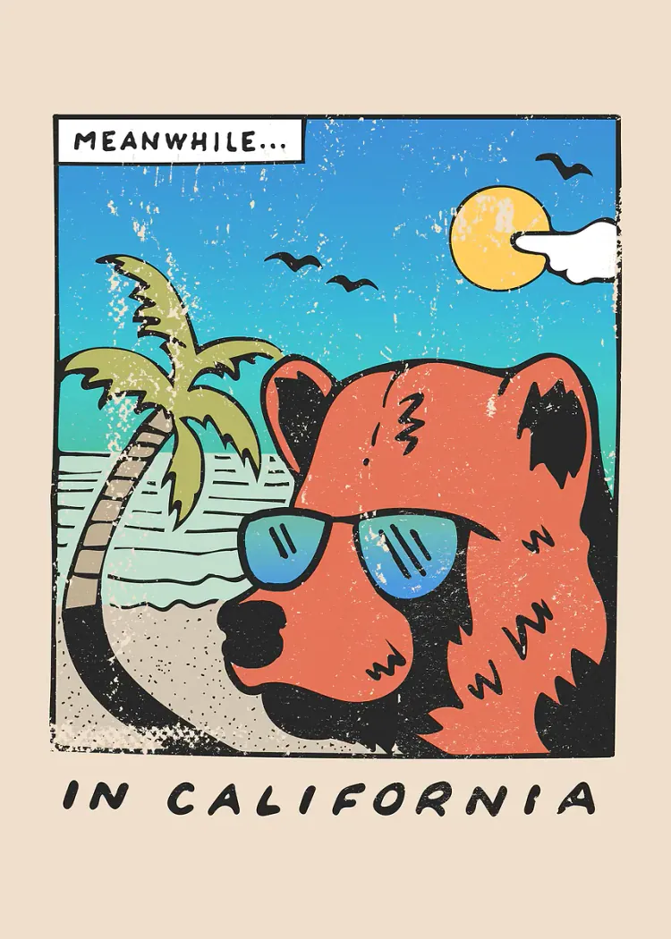 lumi-boards-art-df13ece9e093f33a-1.webp LumiPoster — Bear in California - Image 1