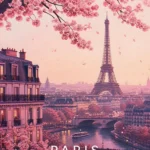 LumiPoster — PARIS — Spring flowers