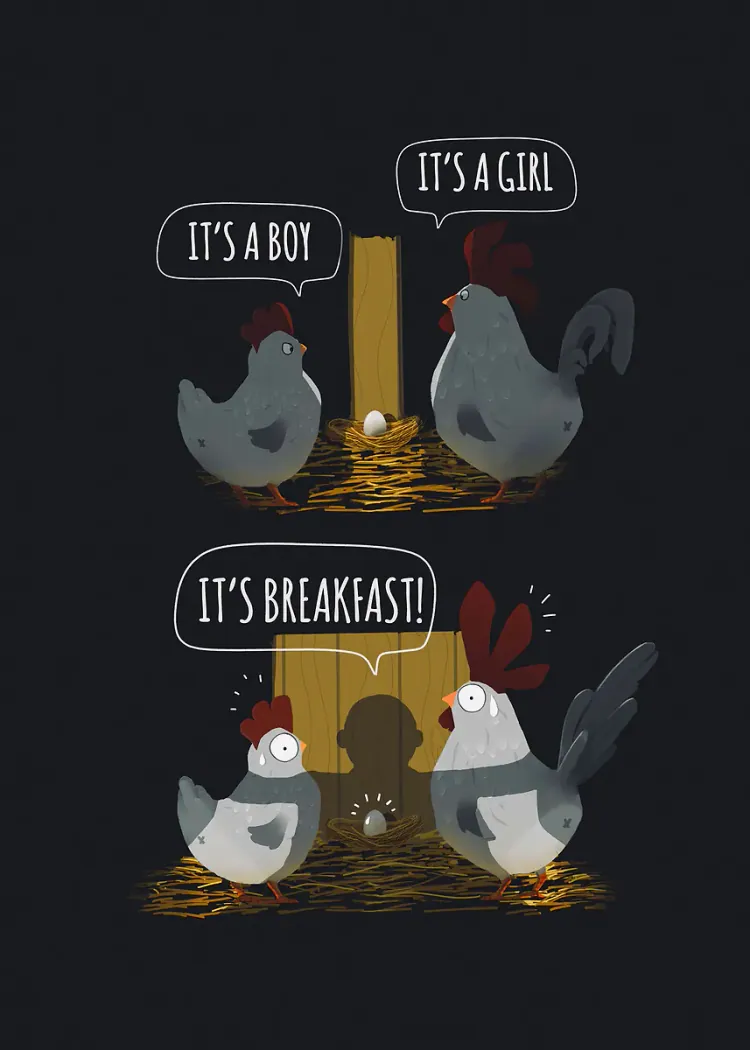 lumi-boards-art-e1fff6124946c5b8-1.webp LumiPoster — The story of chicken and breakfast - Image 1