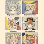 LumiPoster — History of art through the eyes of cats